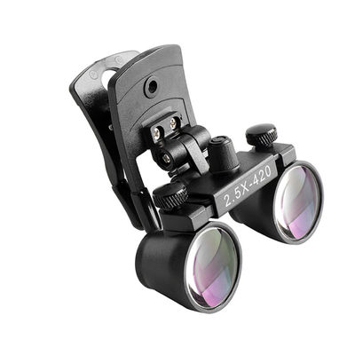 Dentistry 2.5X Clip On Binocular Medical Surgical Loupes Magnifier Glass Dental Loupes